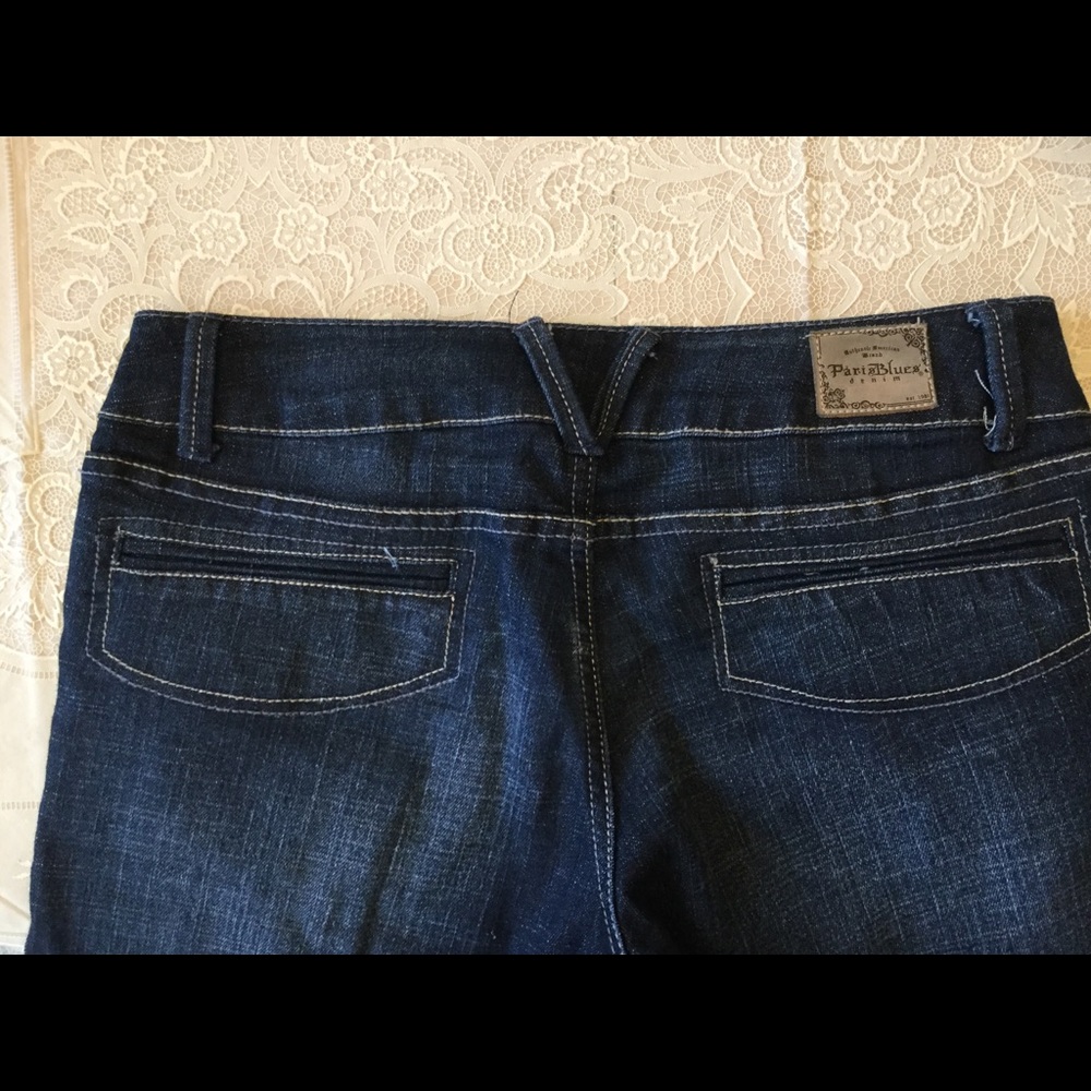 Paris Blues Dark Flare Jeans NWOT - Picture 2 of 6